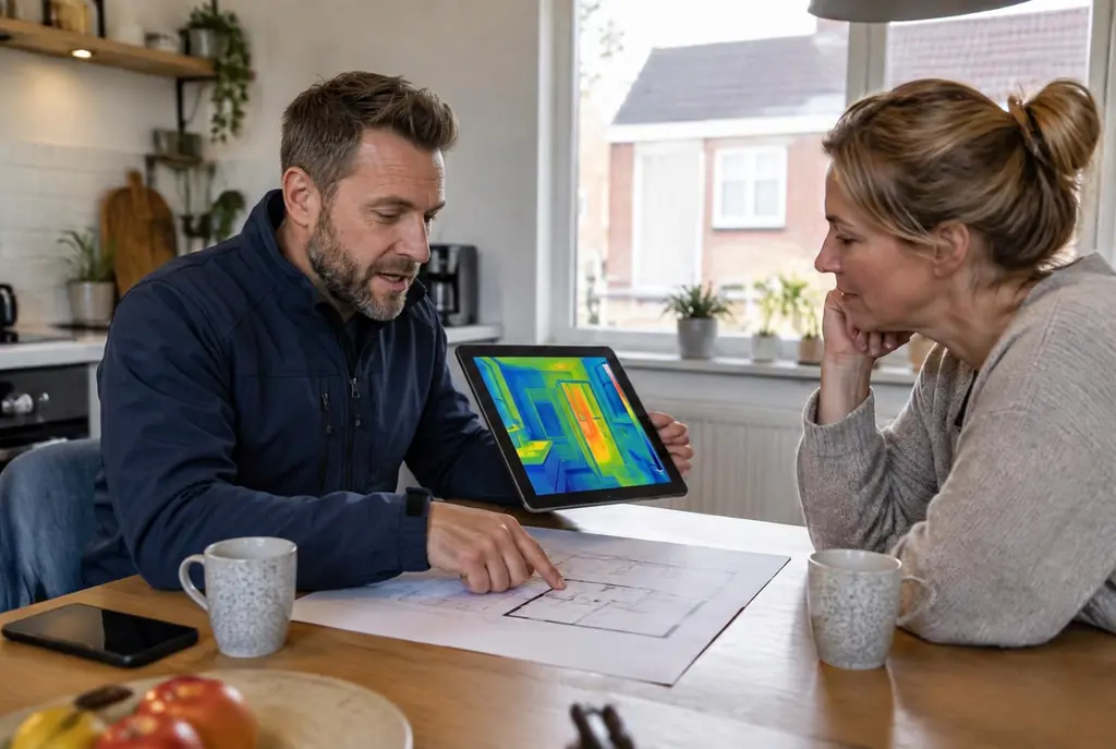 Lekdetectie Baarn – bevindingen bespreken aan de keukentafel